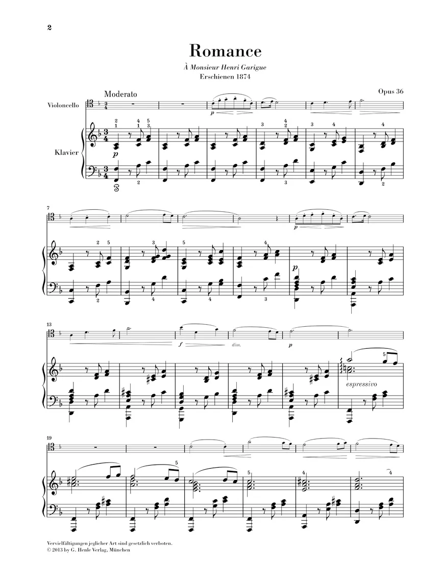 Saint-Saëns: Romances for Horn and Piano - Image 2