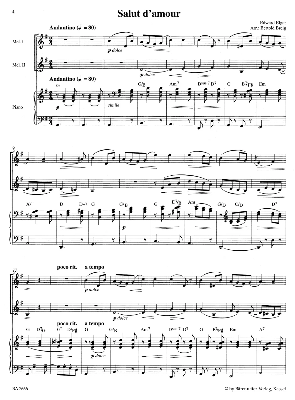 Salonmusik 6 Arrangements for Variable Instrumentation out of print - Image 2