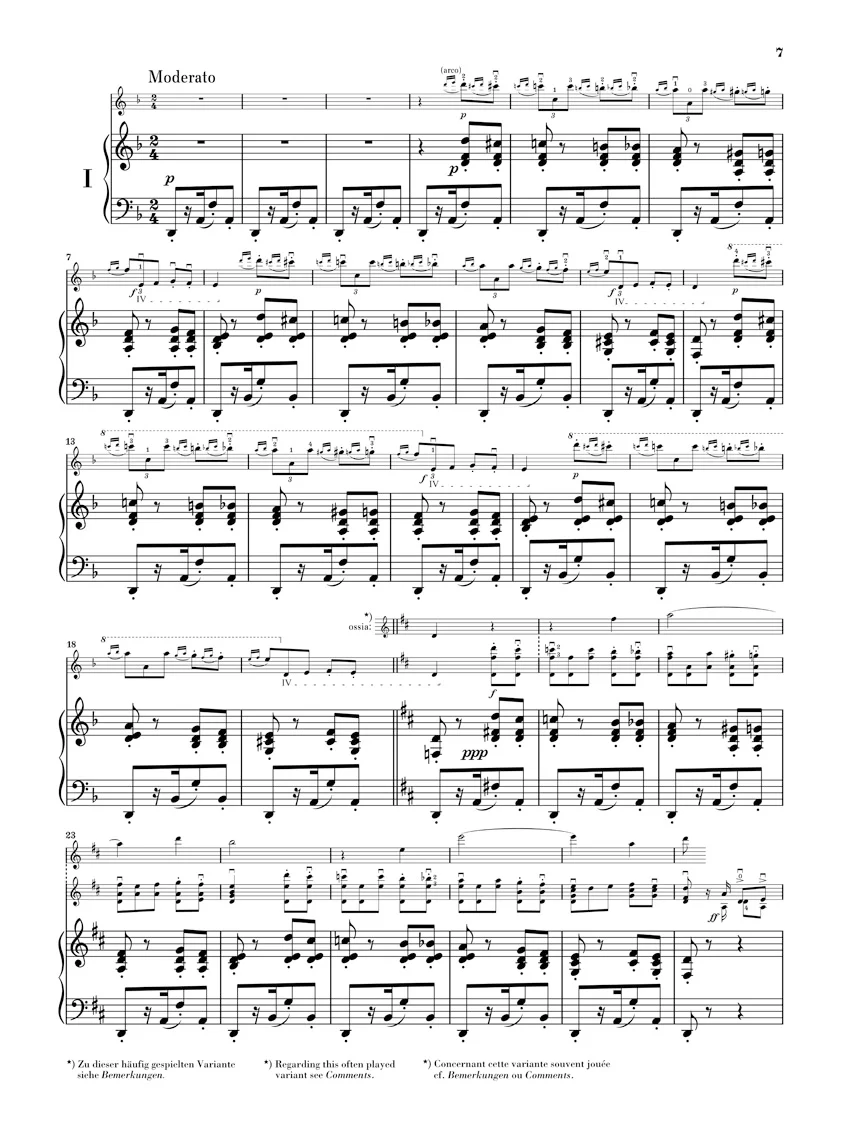 Sarasate: Carmen Fantasy, Op. 25 for Violin and Piano (Score and Parts) - Image 3
