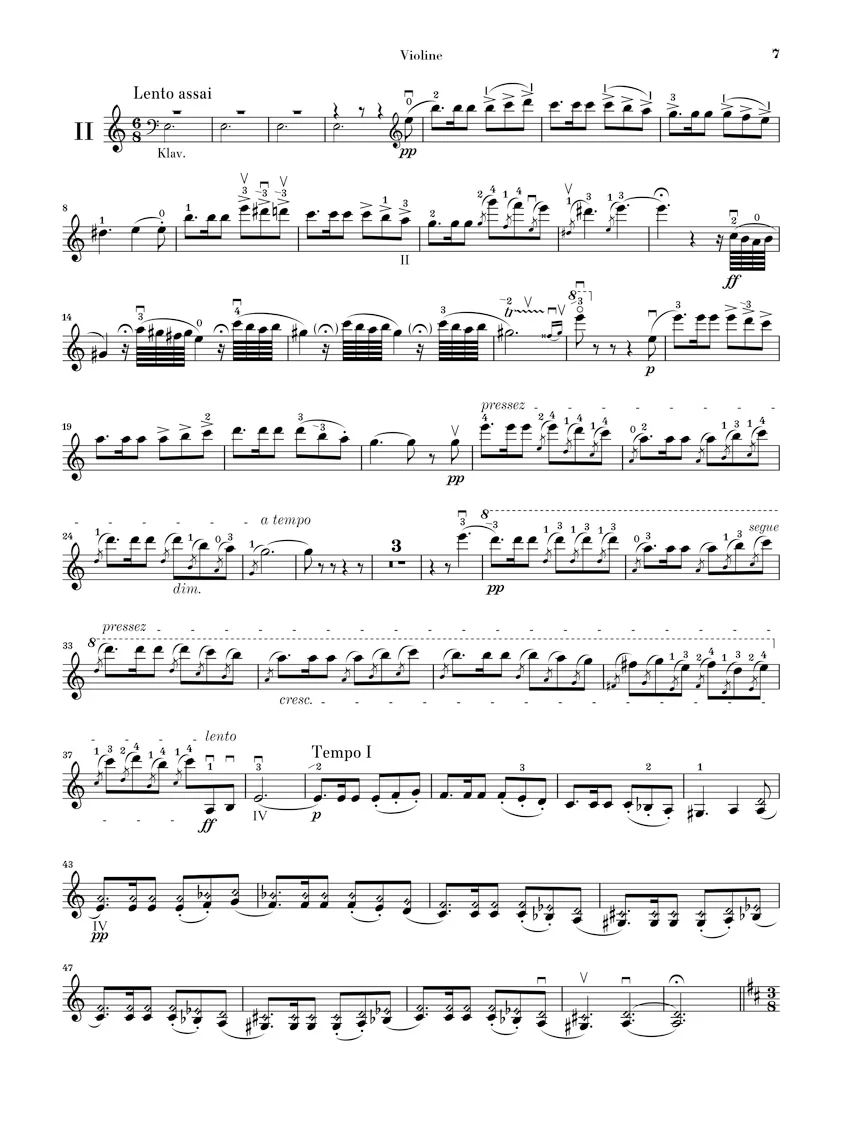 Sarasate: Carmen Fantasy, Op. 25 for Violin and Piano (Score and Parts) - Image 8