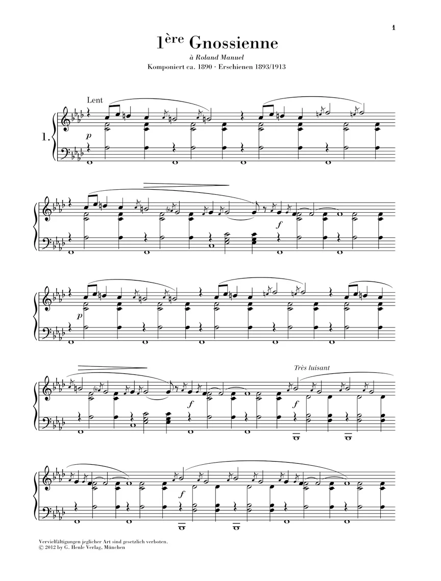 Satie: Gnossiennes - Image 2
