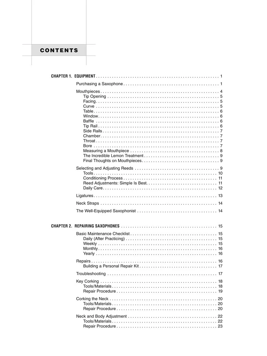 The Saxophone Handbook - Image 3