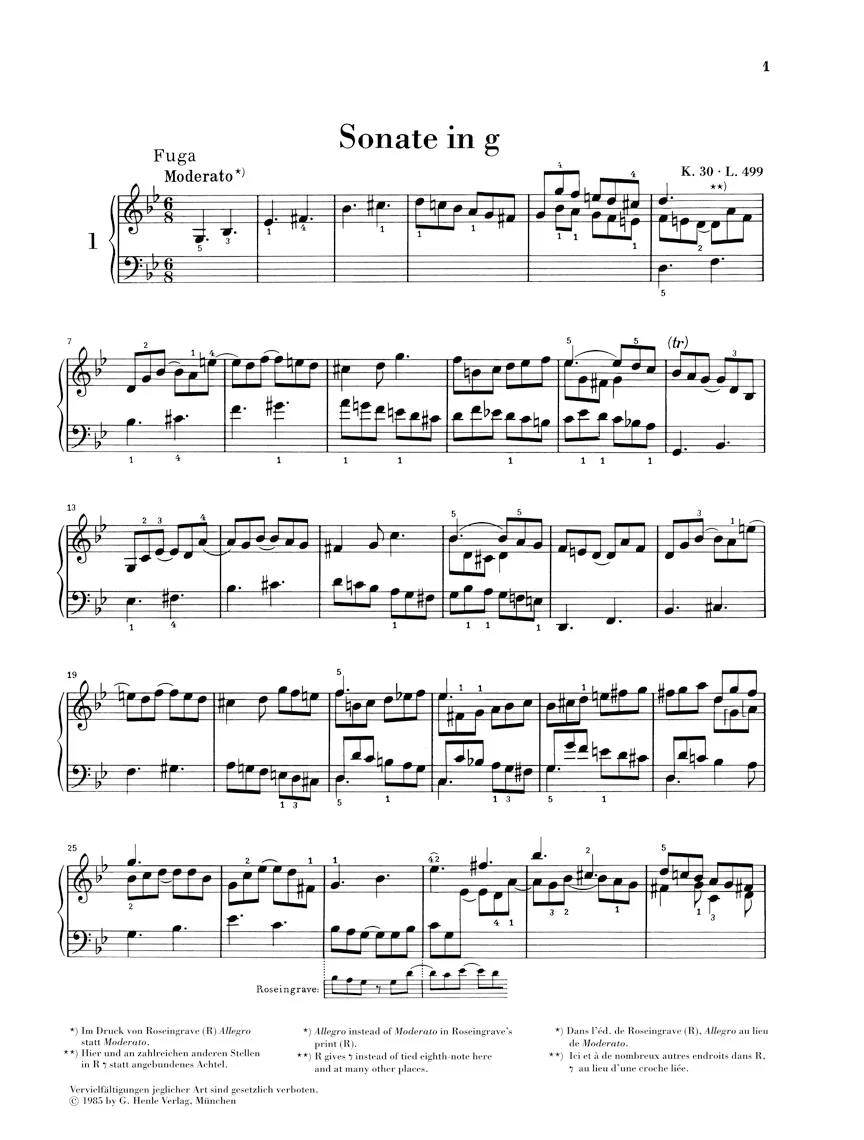 Scarlatti: Selected Piano Sonatas, Volume I - Image 3