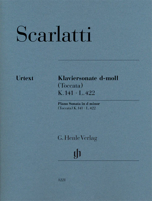 Scarlatti: Piano Sonata in d minor (Toccata) K. 141, L. 422