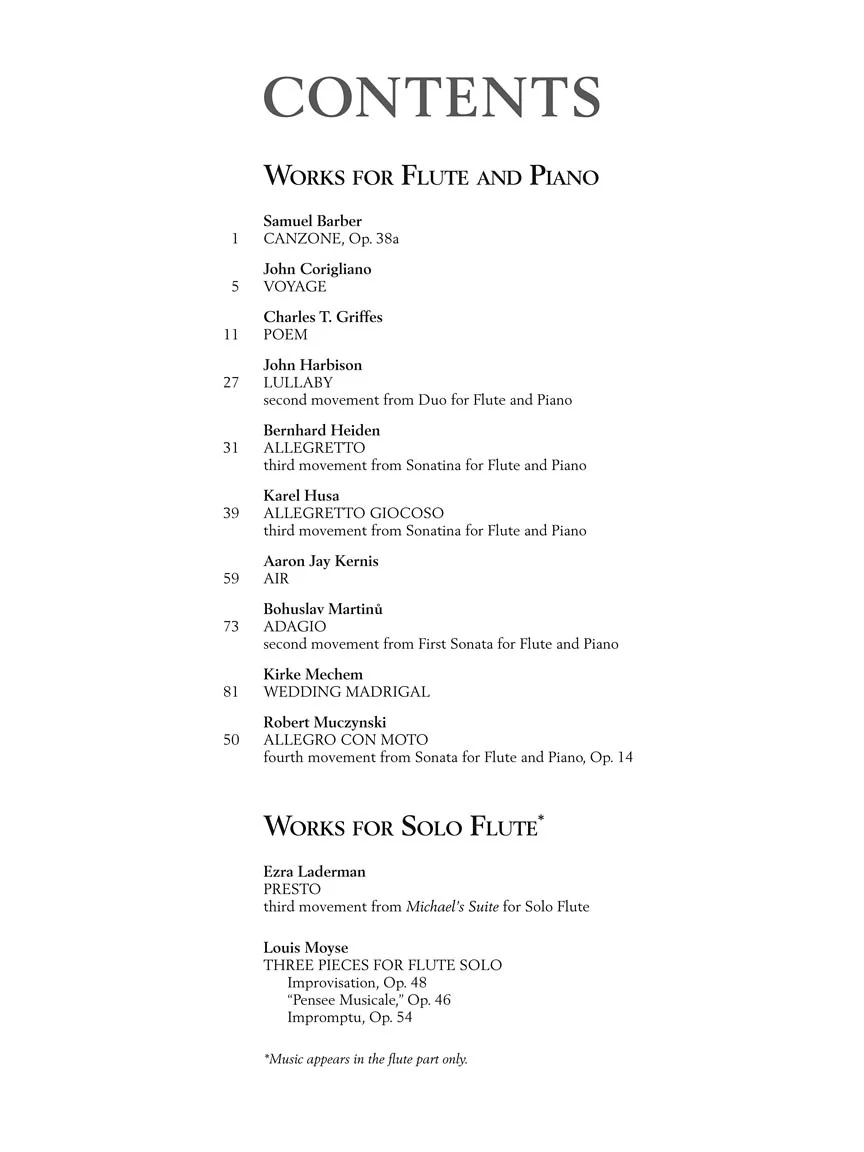 G. Schirmer Flute Anthology - Flute and Piano - Image 3