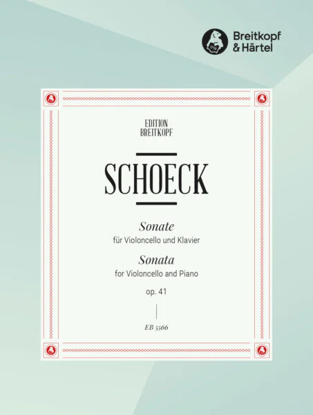 Schoeck Sonata Op. 41 Cello and Piano