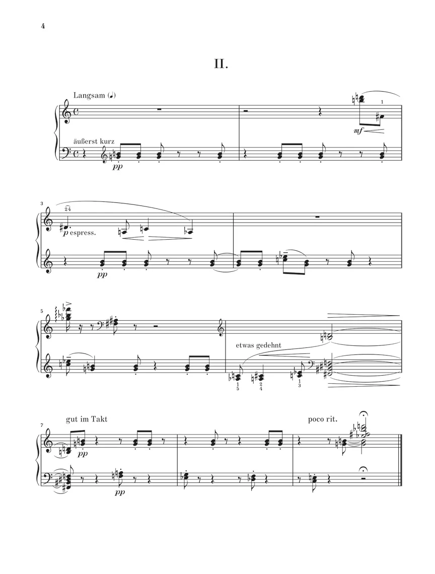 Schönberg: Six Little Piano Pieces, Op. 19 - Image 4