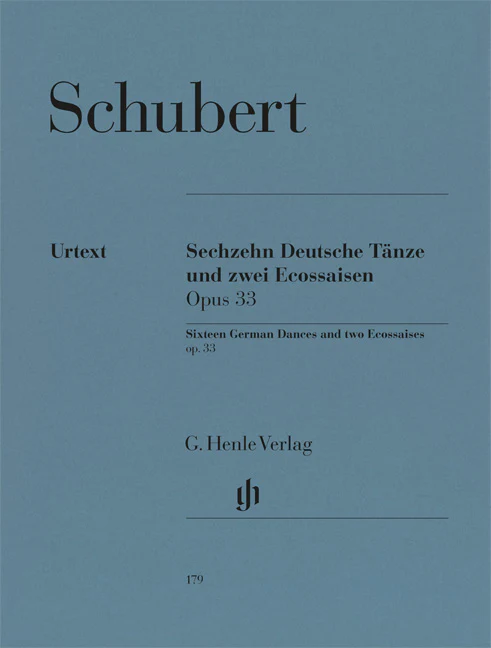 Schubert: Sixteen German Dances and two Ecossaises, Op. 33 (D 783)