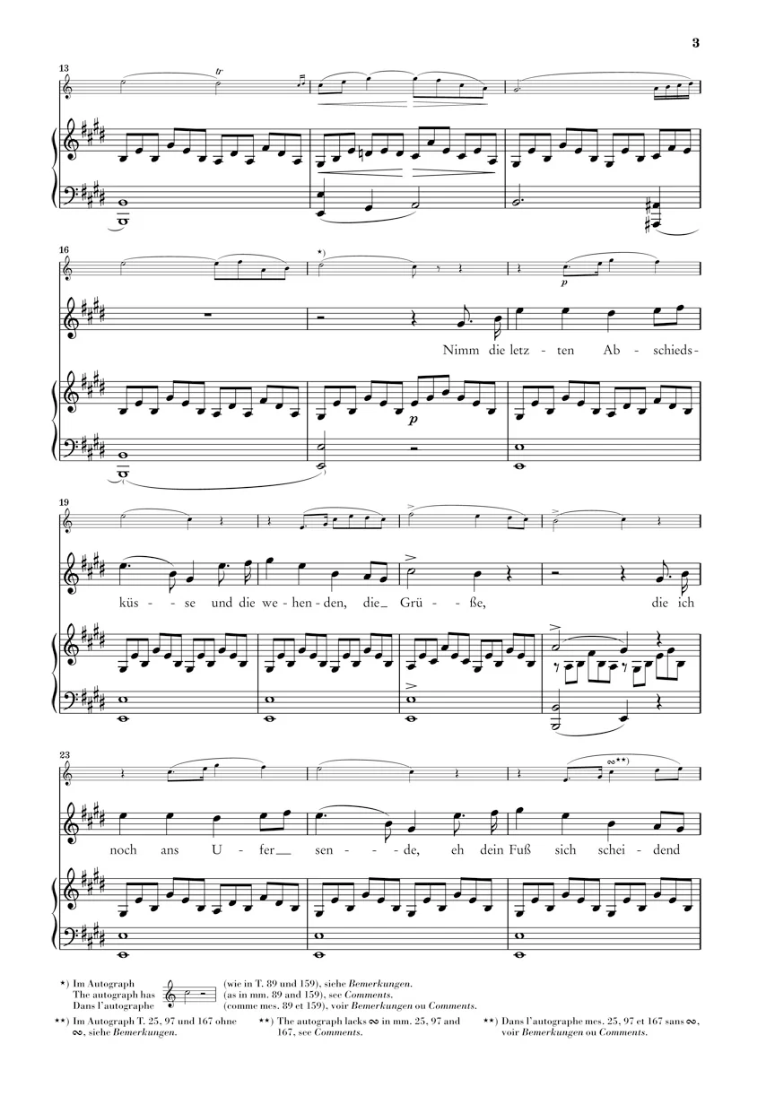 Schubert: On the River D 943 (Score and Parts) - Image 3
