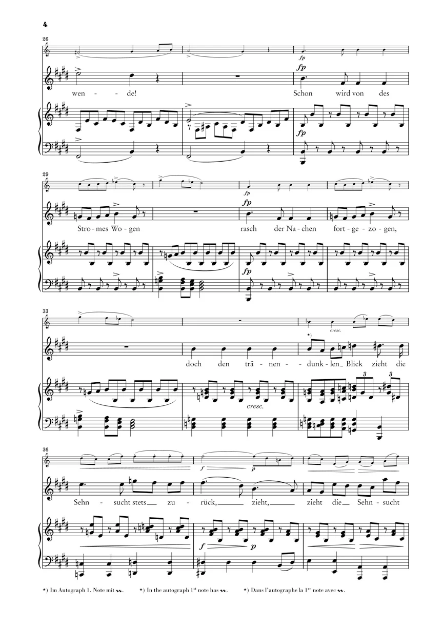 Schubert: On the River D 943 (Score and Parts) - Image 4