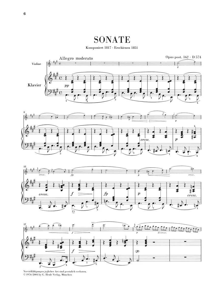 Schubert: Duos for Piano and Violin - Image 2