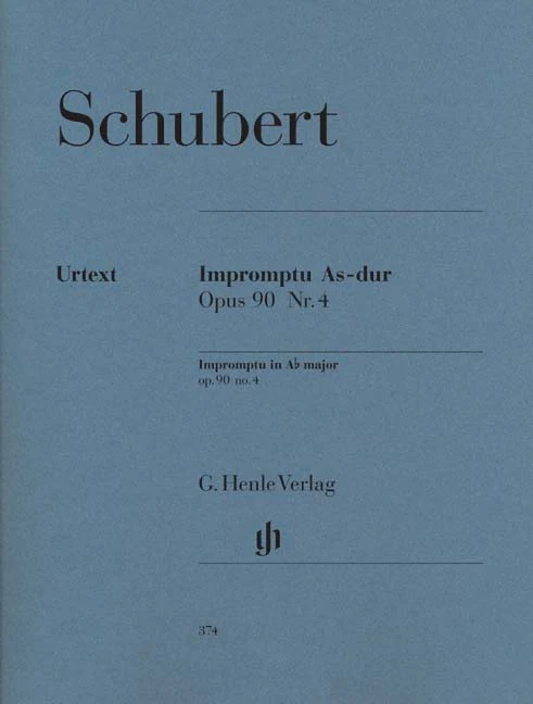 Schubert: Impromptu in A flat major, Op. 90,4 D 899