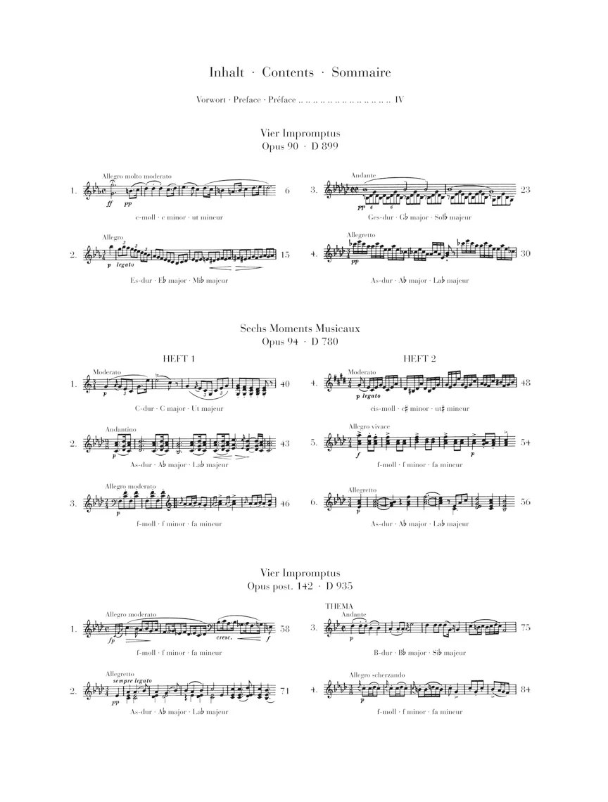 Schubert: Impromptus and Moments Musicaux (Hardcover) - Image 2