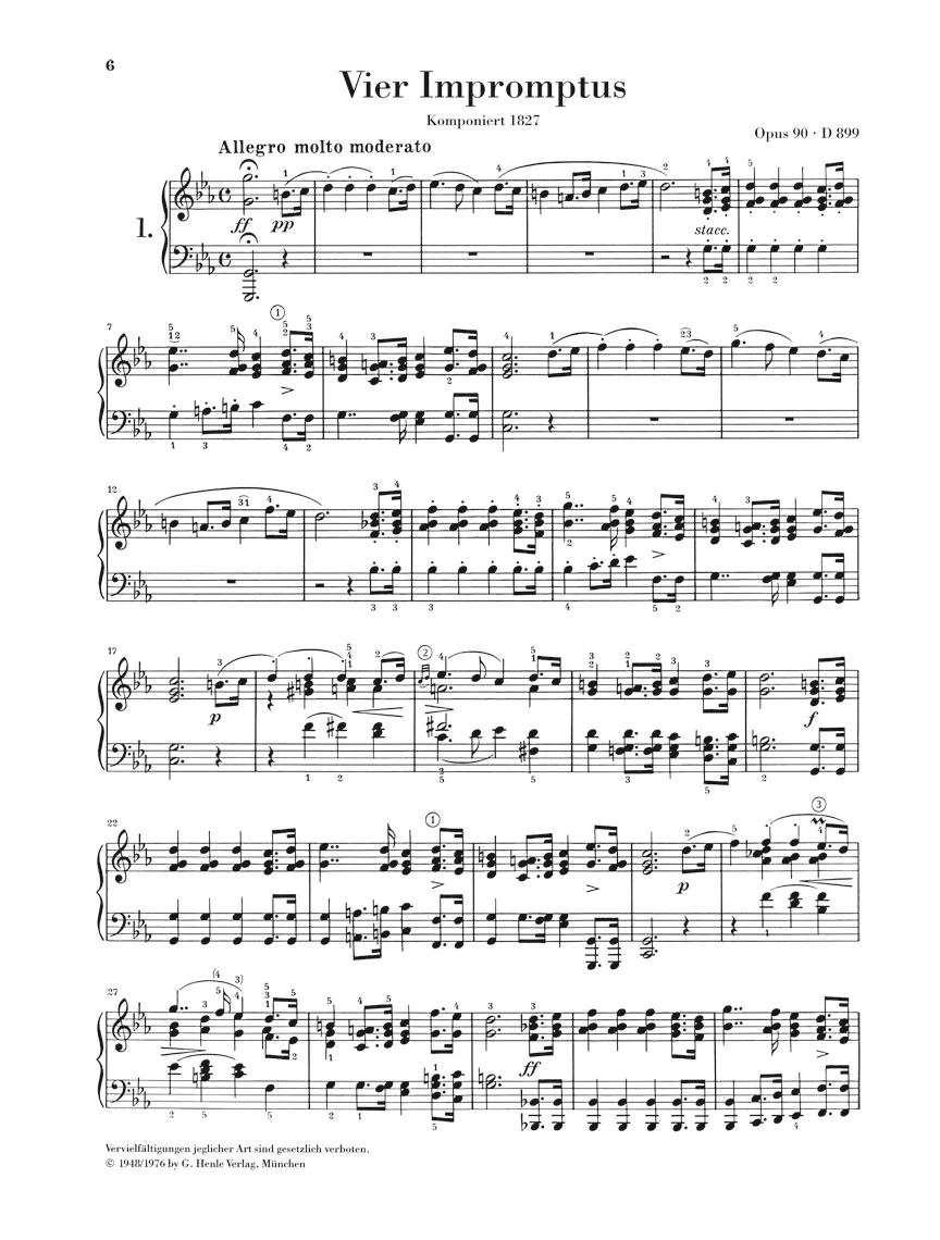 Schubert: Impromptus and Moments Musicaux (Hardcover) - Image 3