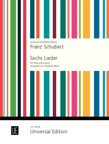 Schubert: 6 Songs for flute and piano