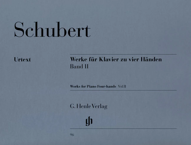Schubert: Works for Piano Four-hands, Volume II