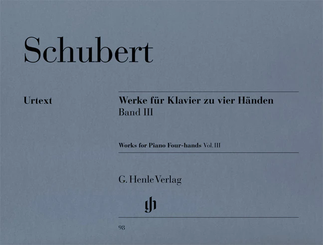Schubert: Works for Piano Four-hands, Volume III
