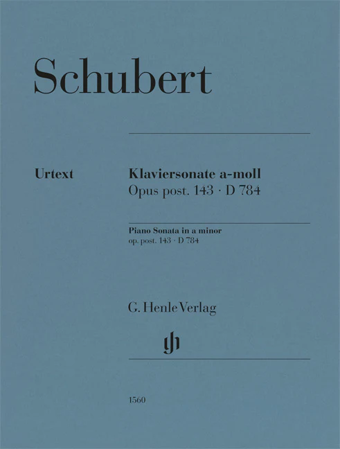 Schubert: Piano Sonata a minor, Op. post. 143 D 784