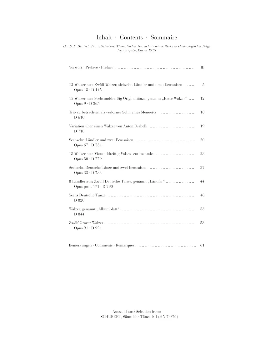 Schubert: Dances - Image 2