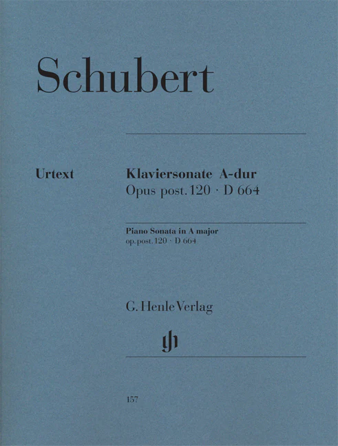 Schubert: Piano Sonata in A major, Op. post. 120 D 664