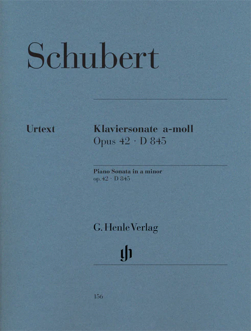 Schubert: Piano Sonata a minor, Op. 42 D 845