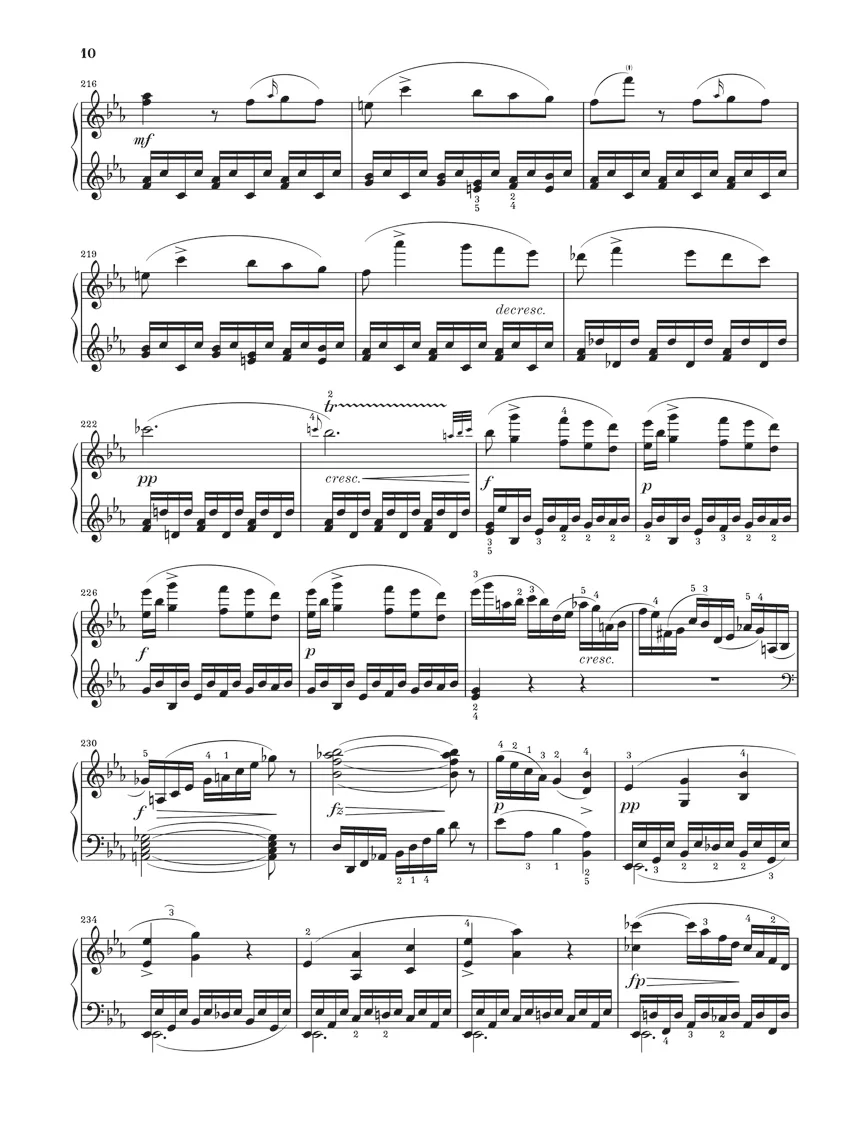 Schubert: Piano Sonata in E flat major, Op. post. 122 D 568 - Image 3