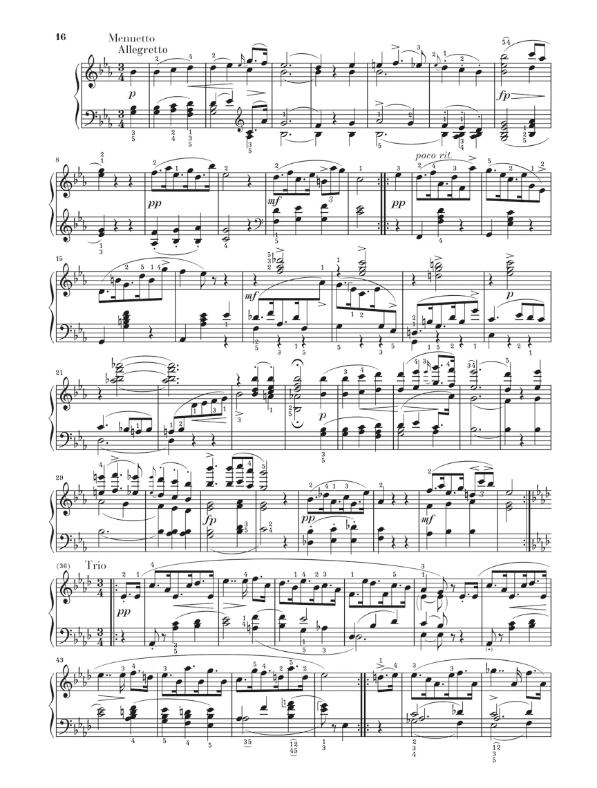 Schubert: Piano Sonata in E flat major, Op. post. 122 D 568 - Image 4