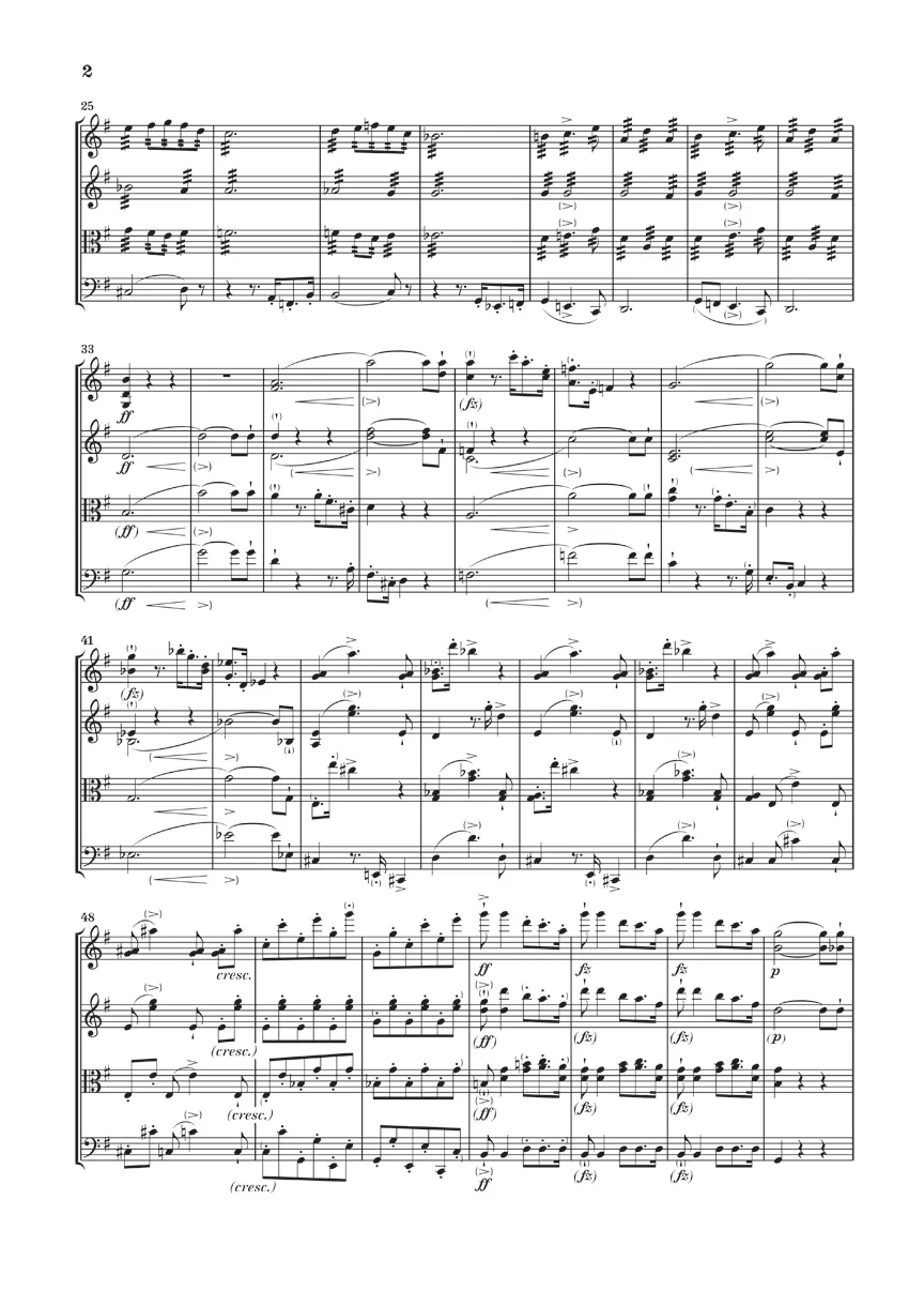 Schubert: String Quartet in G major, Op. post. 161 D 887 (Study Score) - Image 3