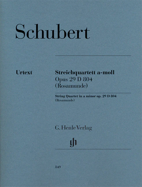 Schubert: String Quartet in a minor, Op. 29 D 804