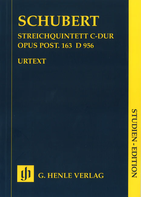 Schubert: String Quintet C major, Op. post. 163 D 956 (Study Score)