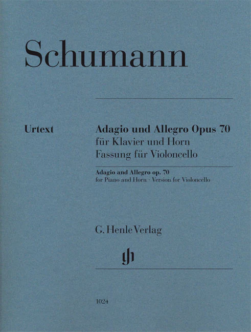 Schumann: Adagio and Allegro, Op. 70 for Piano and Horn