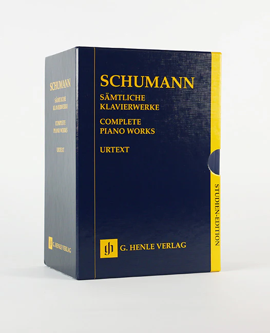 Schumann: Complete Piano Works - 6 Volumes in a slipcase (Study Score)