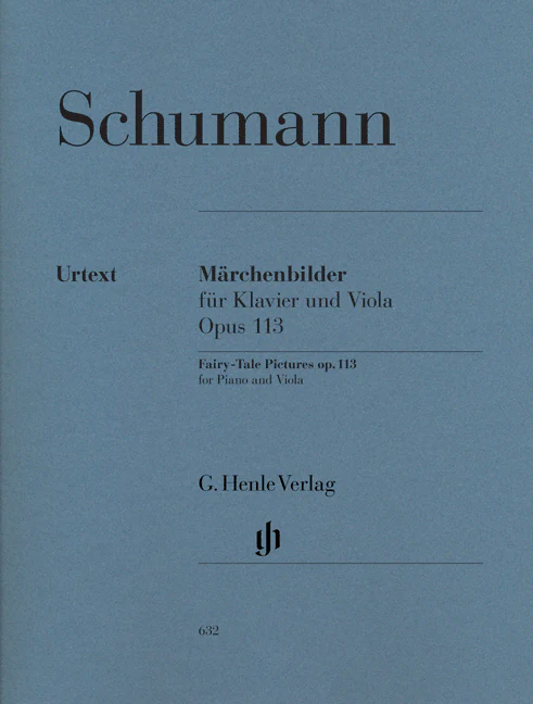 Schumann: Fairy-Tale Pictures, Op. 113 for Piano and Viola