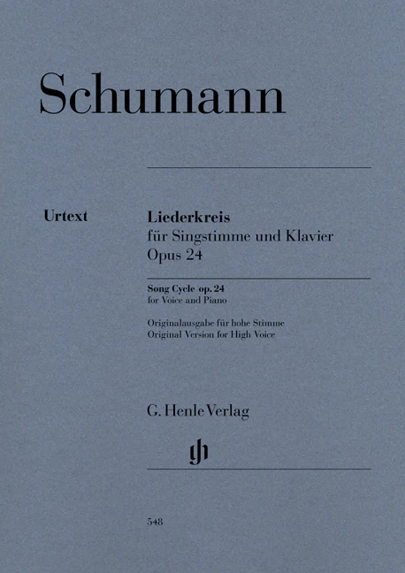 Schumann: Song Cycle (Liederkreis), Op. 24