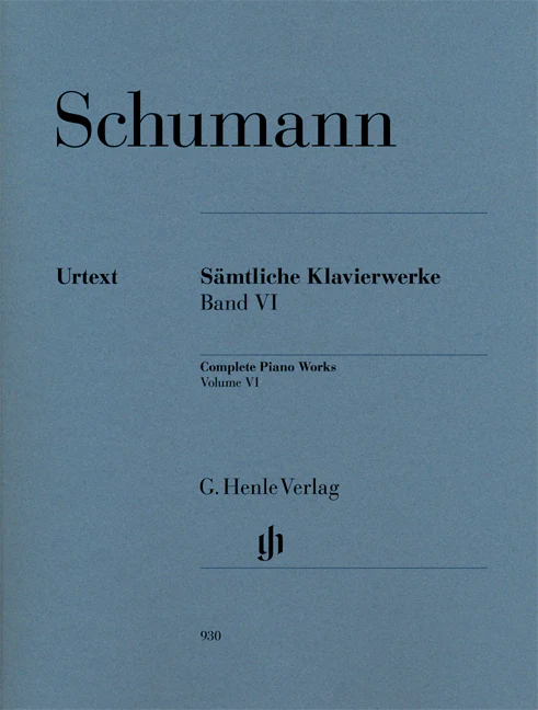Schumann: Complete Piano Works, Volume VI