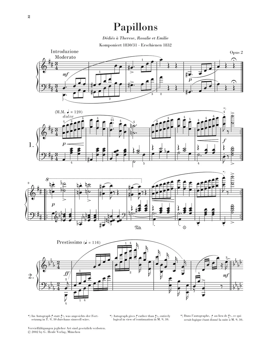 Schumann: Papillons, Op. 2 - Image 2