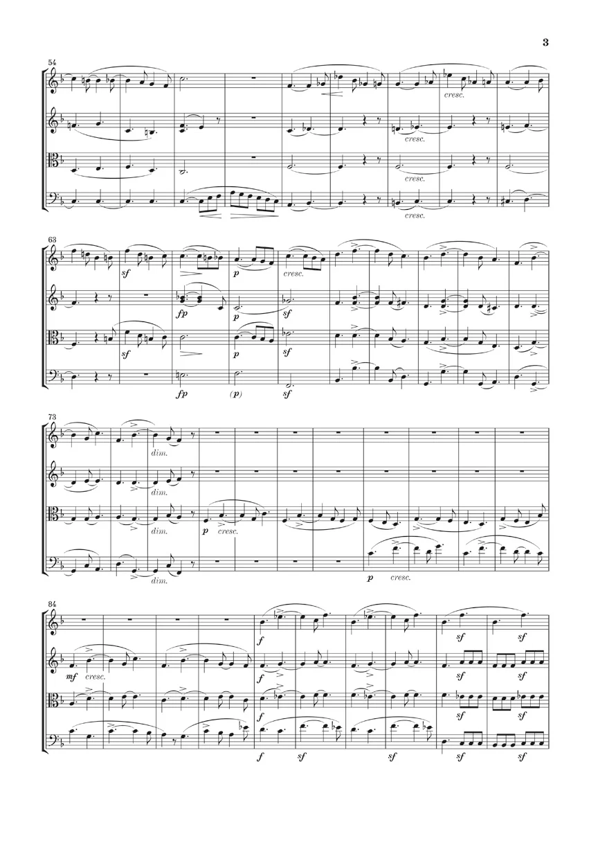 Schumann: String Quartets, Op. 41 1-3 (Study Score) - Image 4