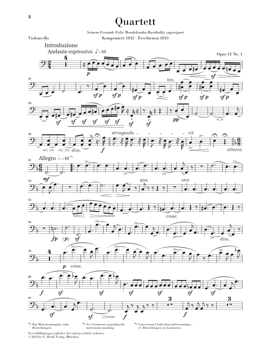 Schumann: String Quartets, Op. 41 - Image 5