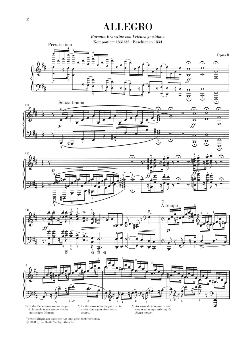 Schumann: Complete Piano Works, Volume II (Study Score) - Image 3