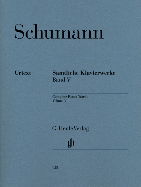 Schumann: Complete Piano Works, Volume V