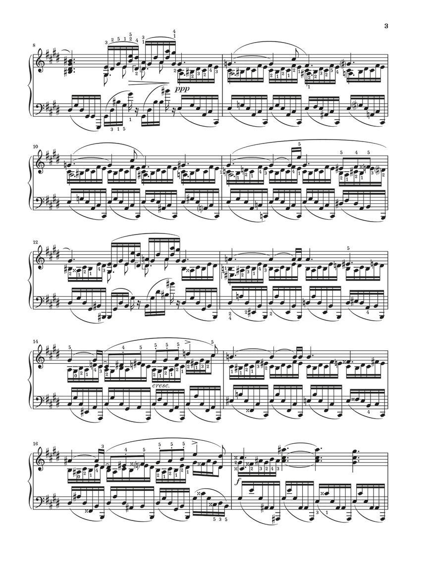 Scriabin: Etude c# Minor Op. 42 No. 5 Piano Solo - Image 3