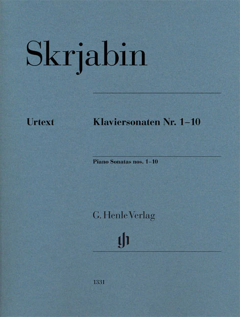 Scriabin: Piano Sonatas nos. 1-10