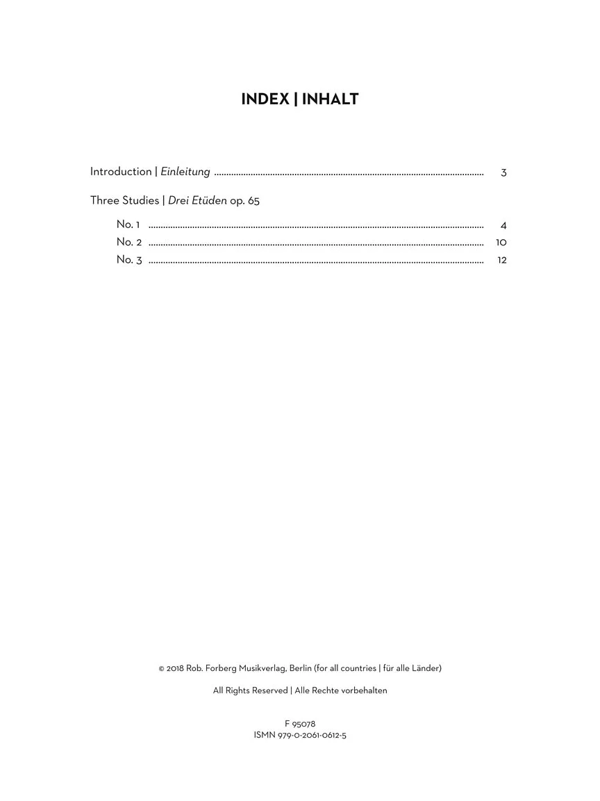 Scriabin: Three Studies for Piano, Op. 65 - Image 2