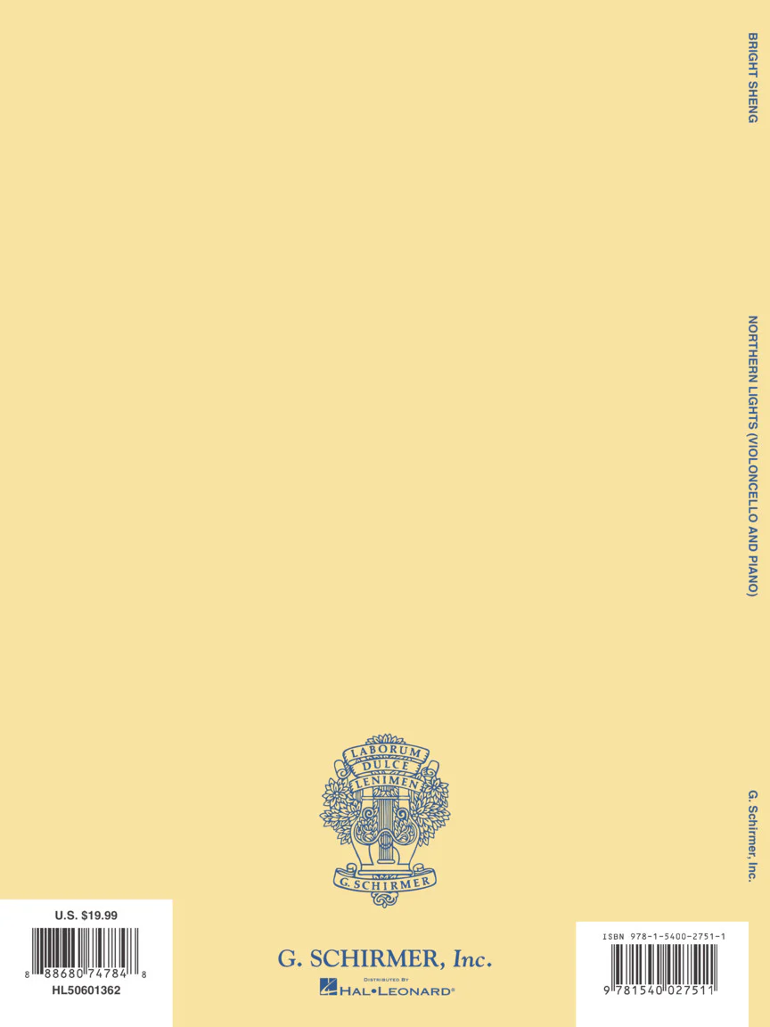 Sheng Northern Lights for Violoncello and Piano - Image 7