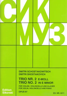 Shostakovich Trio No. 2, Op. 67