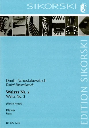 Shostakovich Waltz No. 2 Piano