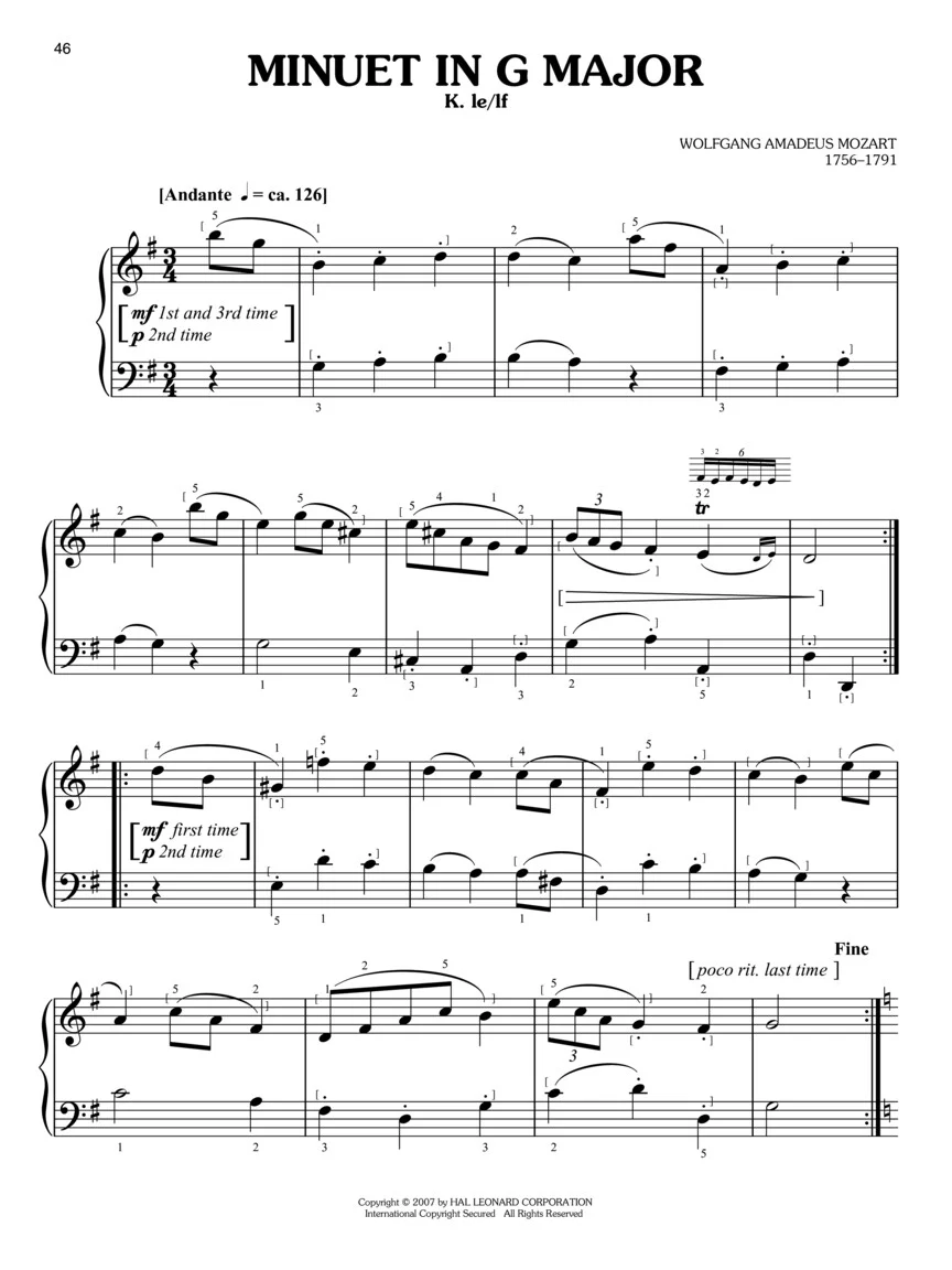 Simple Classical Piano Pieces - Image 8