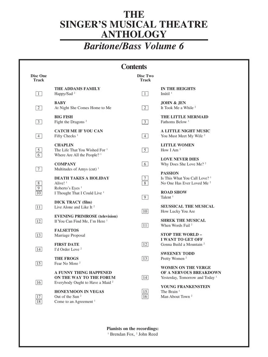 Singer's Musical Theatre Anthology Baritone/Bass - Image 3
