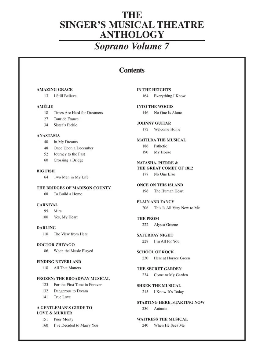 Singer's Musical Theatre Anthology Volume 7 Soprano - Image 3