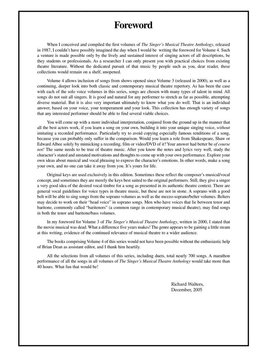 Singer's Musical Theatre Anthology - Volume 4 Soprano Book Only - Image 2